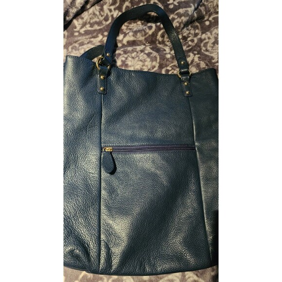 Classic TOMMY HILFIGER Black Large 3-way LEATHER Crossbody ShoulderBag Purse EuC - Picture 6 of 13